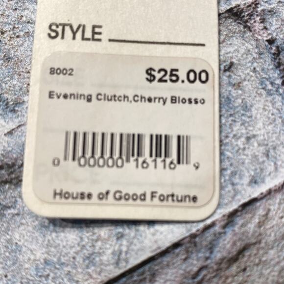 Ladies clutch with long strap or small hand strap with gold rope. - Picture 9 of 9